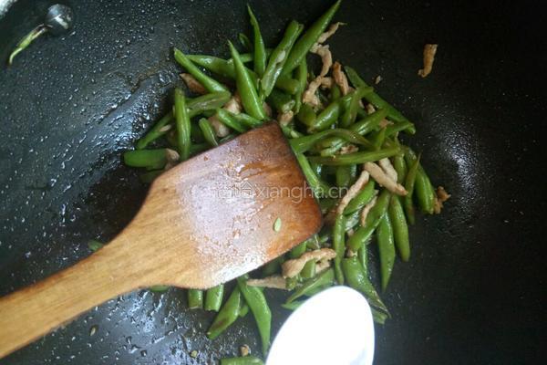 豆角肉丝的做法图解7
