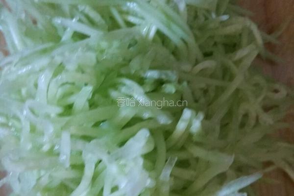 凉拌三丝的做法图解3