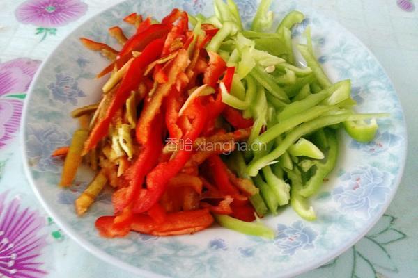 尖椒肉丝的做法图解3