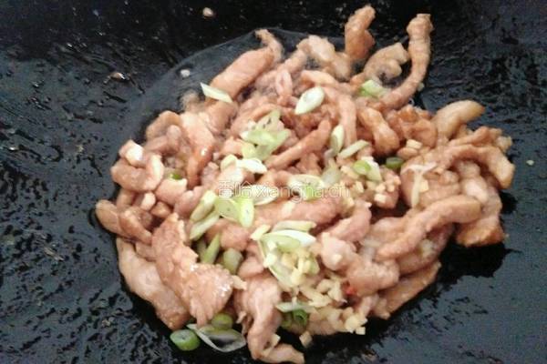 尖椒肉丝的做法图解6