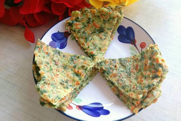 电饼铛版菜煎饼的做法图解12