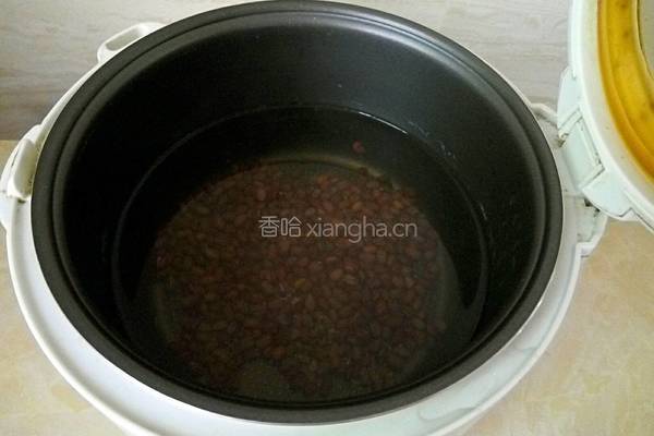 红豆黑糯米粥的做法图解3