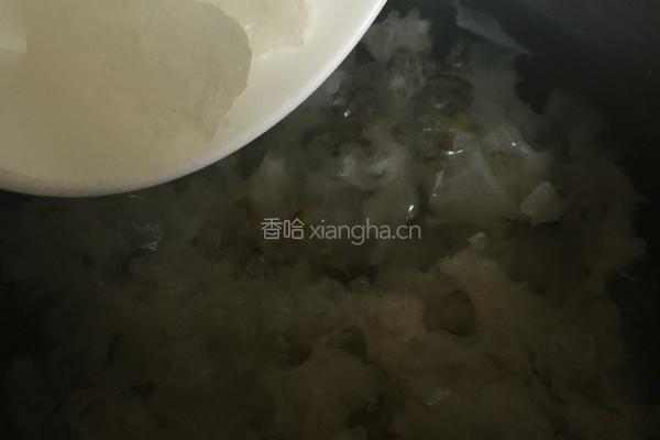 铁皮石斛银耳羹的做法图解8