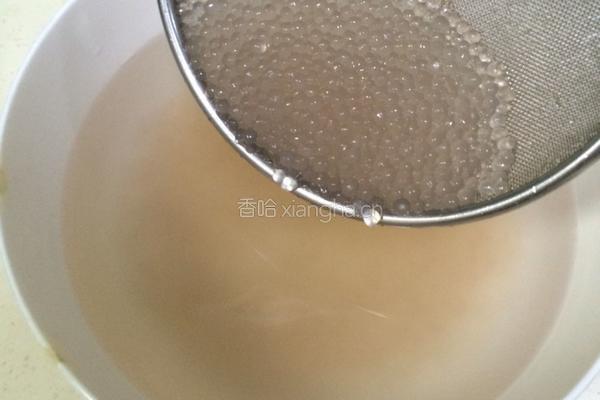 芒果椰汁西米露的做法图解8