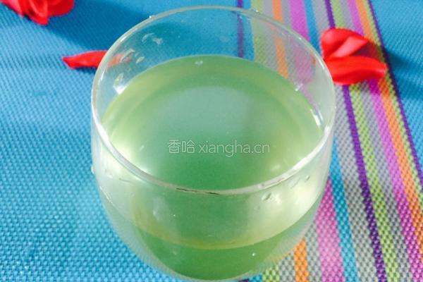绿豆薄荷汤的做法图解4