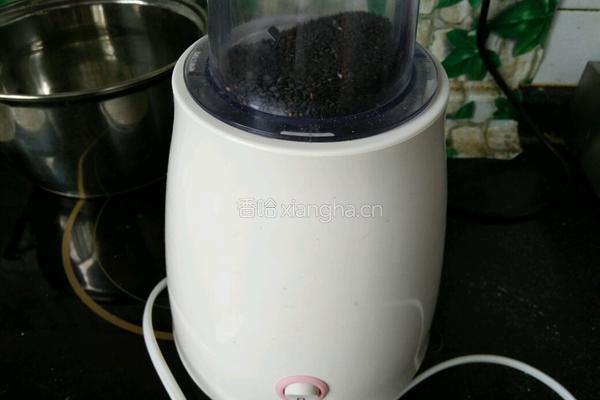 手工黑芝麻馅的做法图解3