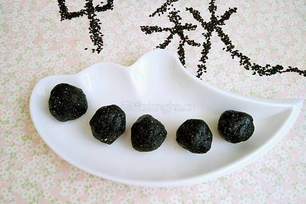 手工黑芝麻馅的做法图解9