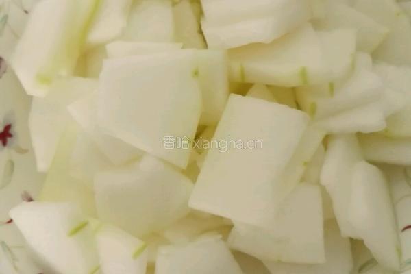 红烧东瓜的做法图解1