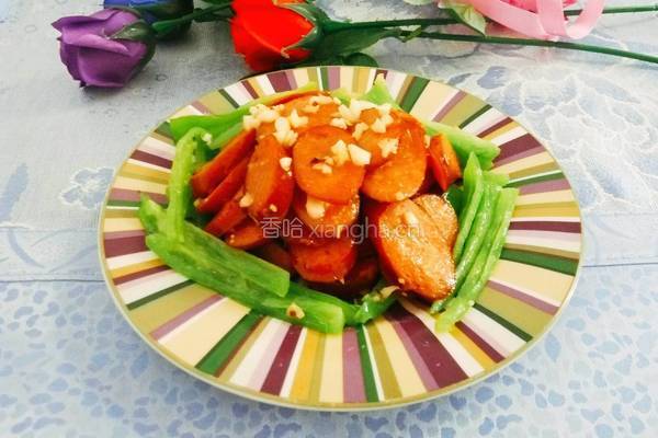 蒜香红肠