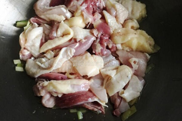 土豆炒鸡的做法图解5