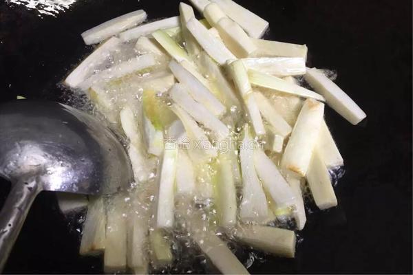 油焖茭白的做法图解6