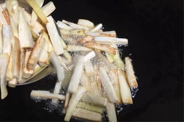 油焖茭白的做法图解7