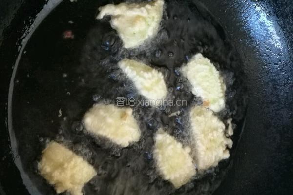 炸茄子的做法图解4
