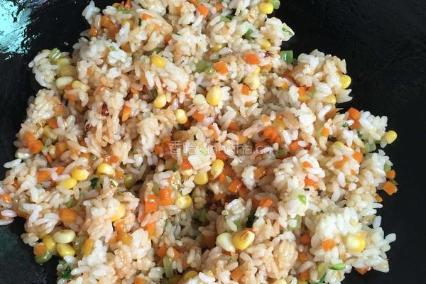 多元素炒饭（儿童版）的做法图解8