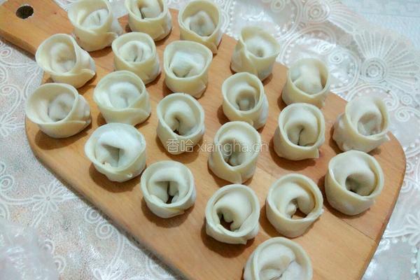 虾仁饺子的做法图解7