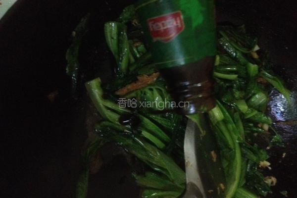 豆鼓鲮鱼炒麦菜的做法图解7