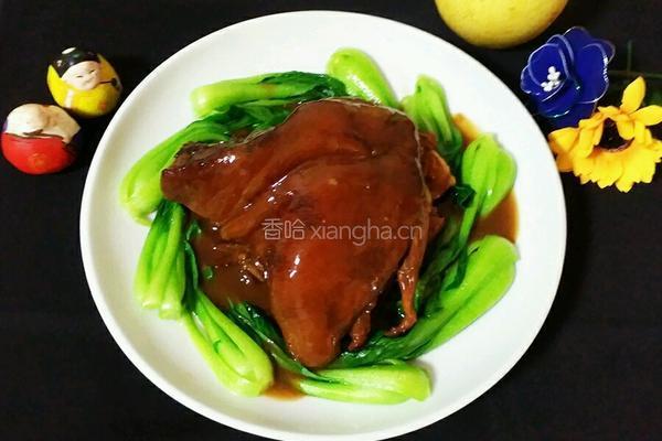 扒肘子的做法图解16