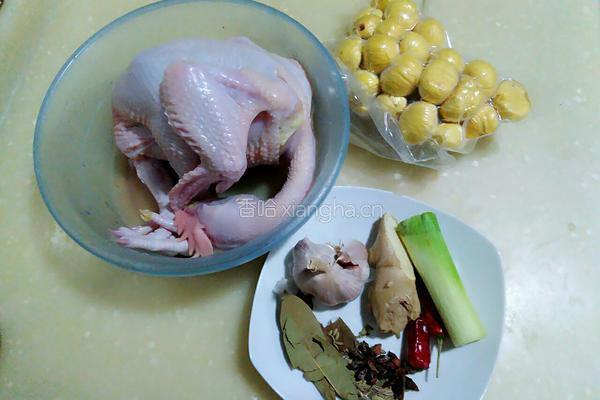 栗子鸡的做法图解1