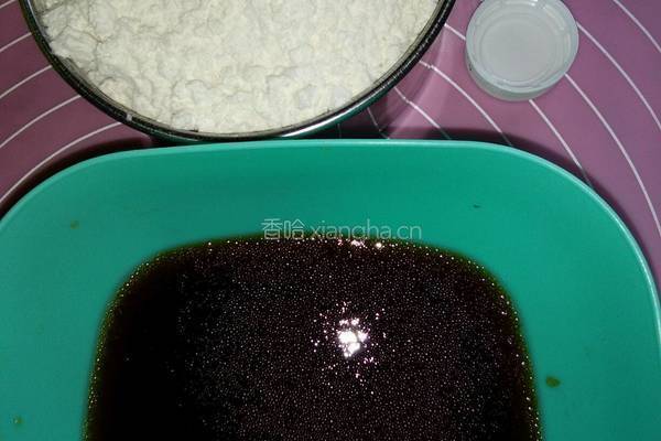 紫薯馅月饼的做法图解1