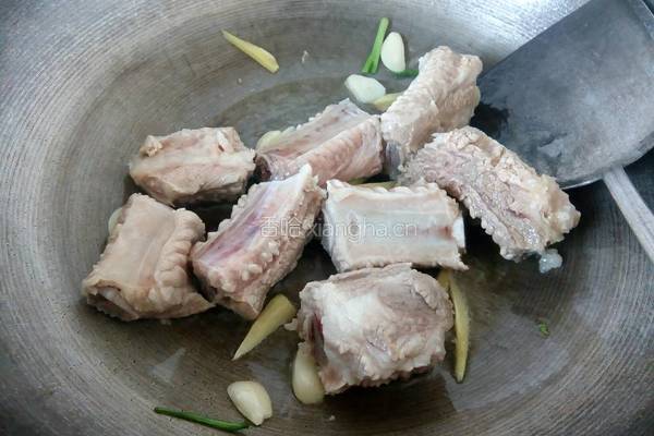 茶香排骨的做法图解6