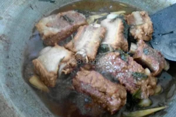 茶香排骨的做法图解12
