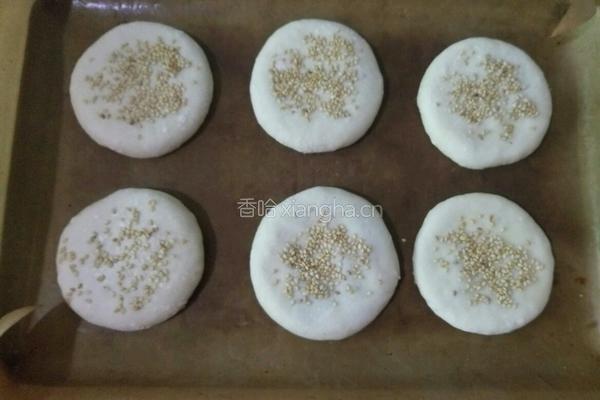 油渣芝麻饼的做法图解16