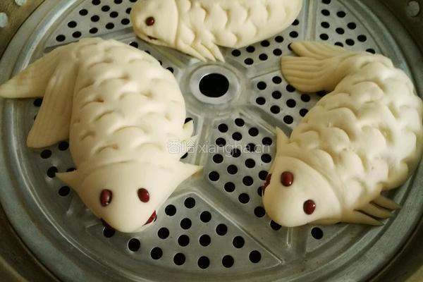 鲤鱼馒头的做法图解19