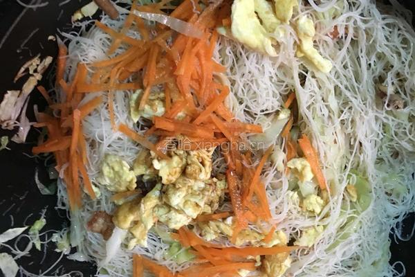 温州炒粉干的做法图解11