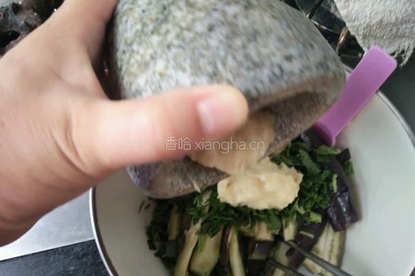 蒜泥茄子的做法图解5