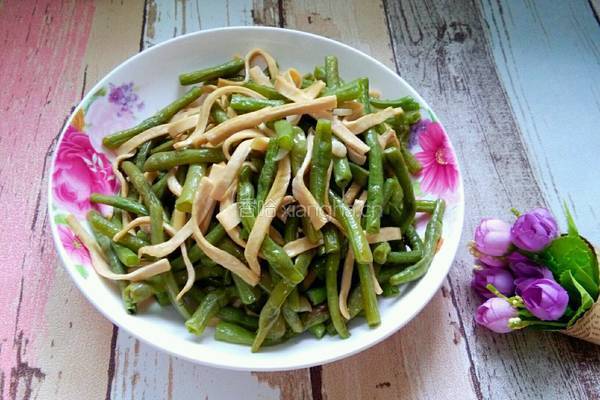 豆角豆腐皮的做法图解10