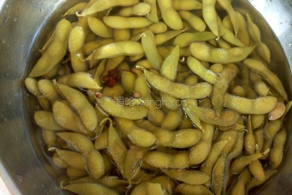 卤毛豆的做法图解6