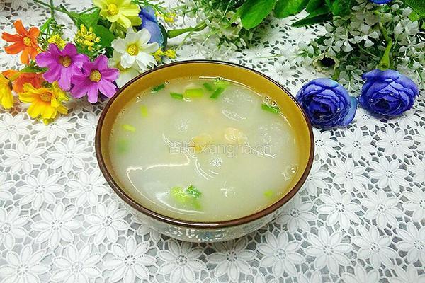 干贝冬瓜汤的做法图解10