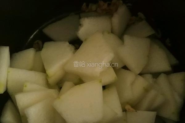 冬瓜虾米汤的做法图解4