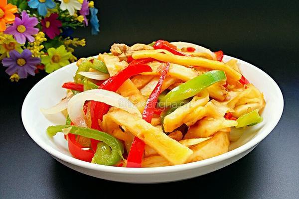 炒饼丝的做法图解20
