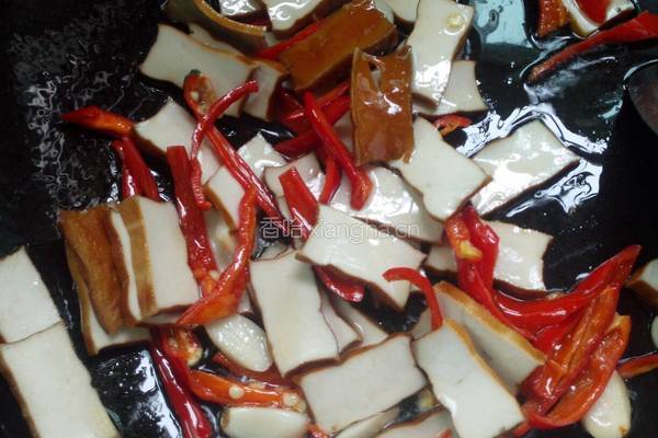 豆干炒芹菜的做法图解6