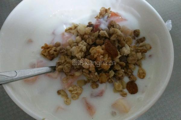 酸奶水果麦片粥的做法图解6