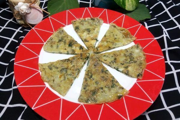 紫苏鸡蛋饼的做法图解8