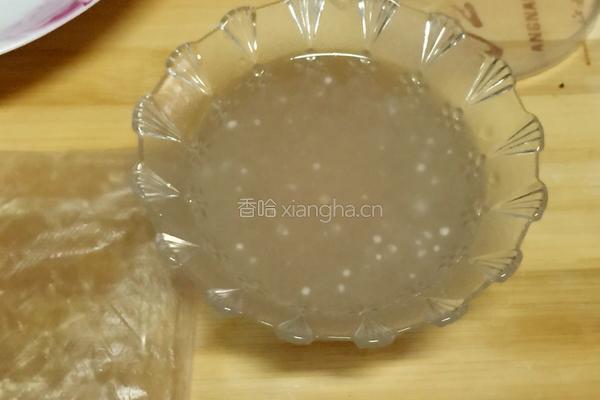 椰汁西米糕的做法图解4
