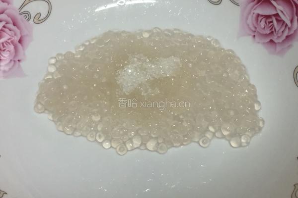 椰汁西米糕的做法图解7