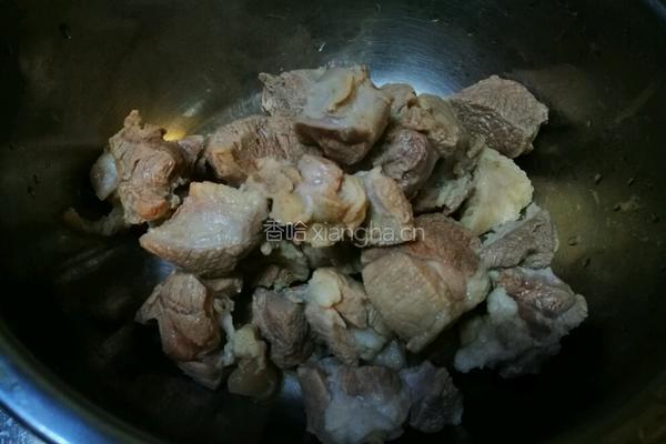 黄焖羊肉的做法图解3