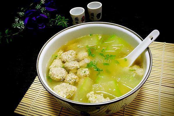 冬瓜牛肉丸子汤的做法图解10
