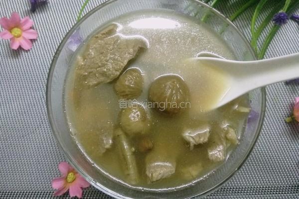 无花果瘦肉汤的做法图解6