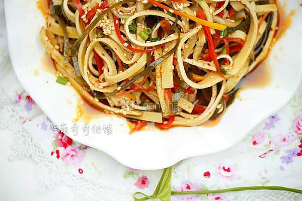 凉拌三丝（拌千张豆皮）的做法图解13