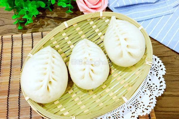 雪菜素包子