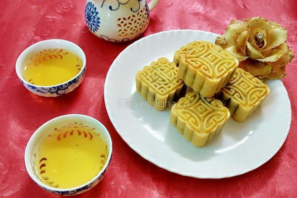 红豆馅月饼的做法图解15