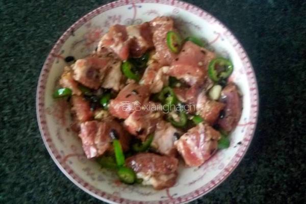 豆鼓蒸排骨的做法图解2