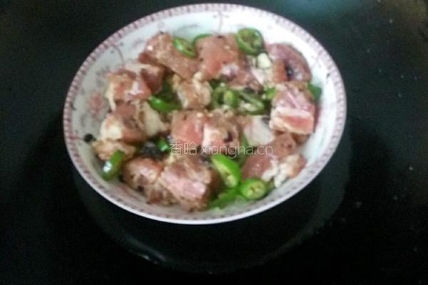 豆鼓蒸排骨的做法图解3