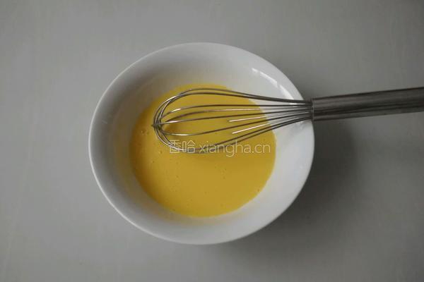 香葱芝麻蛋糕的做法图解4