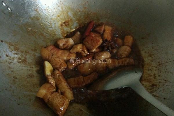 果香红烧肉的做法图解5