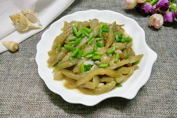炒茄丝的做法图解7